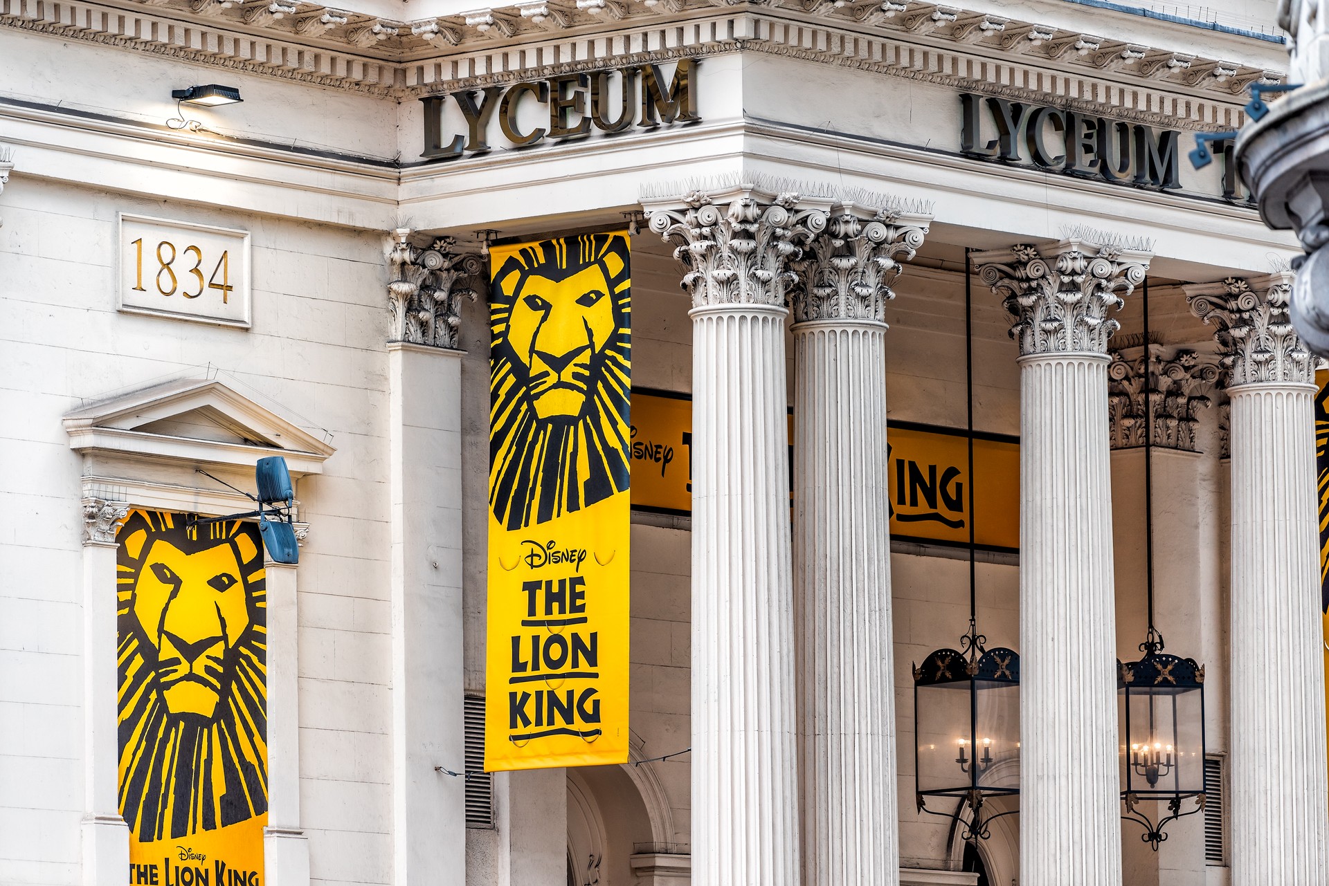Strand in Covent Garden for Disney Lion King Lyceum theatre